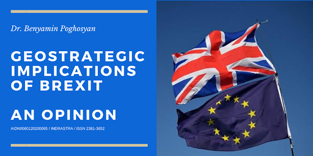 Geostrategic Implications of BREXIT, An Opinion