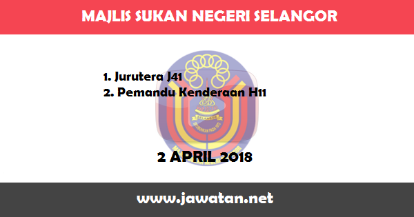 Jawatan Kosong di Majlis Sukan Negeri Selangor Jawatan Kosong di Majlis Sukan Negeri Selangor