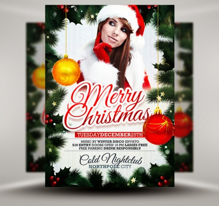 Free Xmas Flyer Template