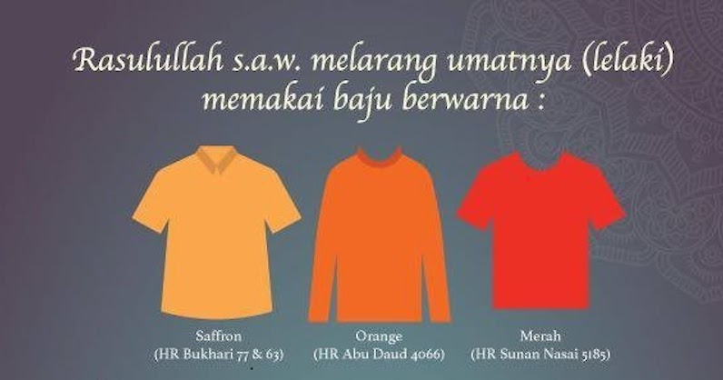 Hukum lelaki memakai baju warna merah Islam Itu Indah 