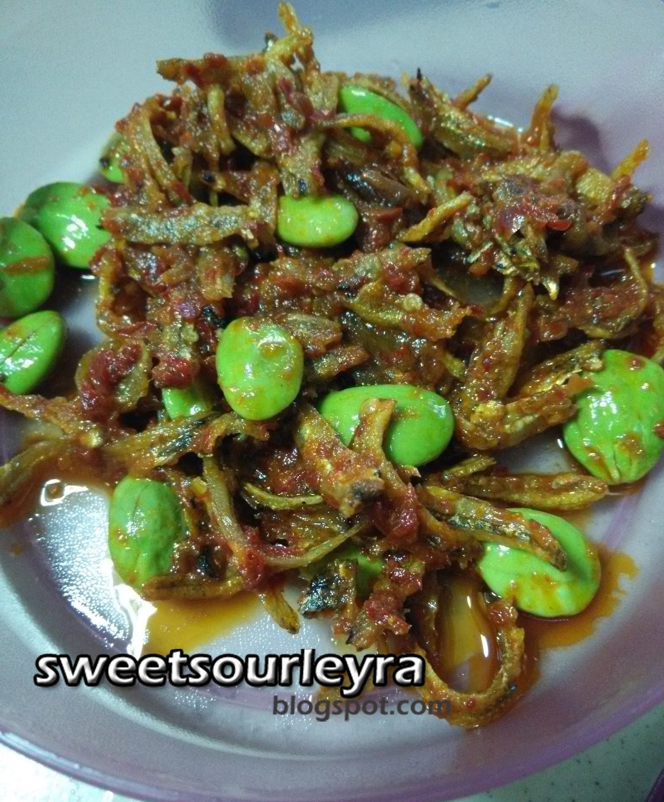 Resepi sambal hijau petai