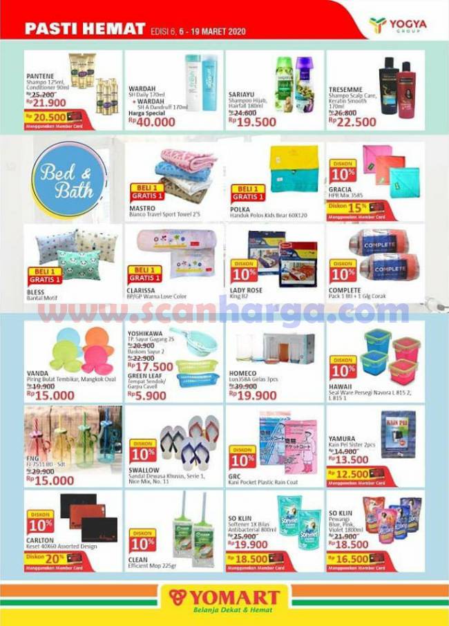 √ Promo Katalog Yomart Terbaru 6 19 Maret 2020
