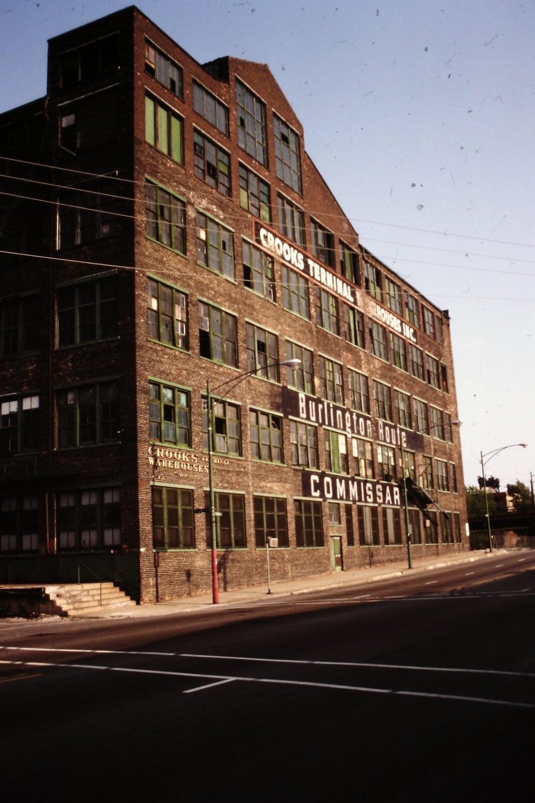 Industrial History CB&Q Commissary and Crooks Terminal Warehouse