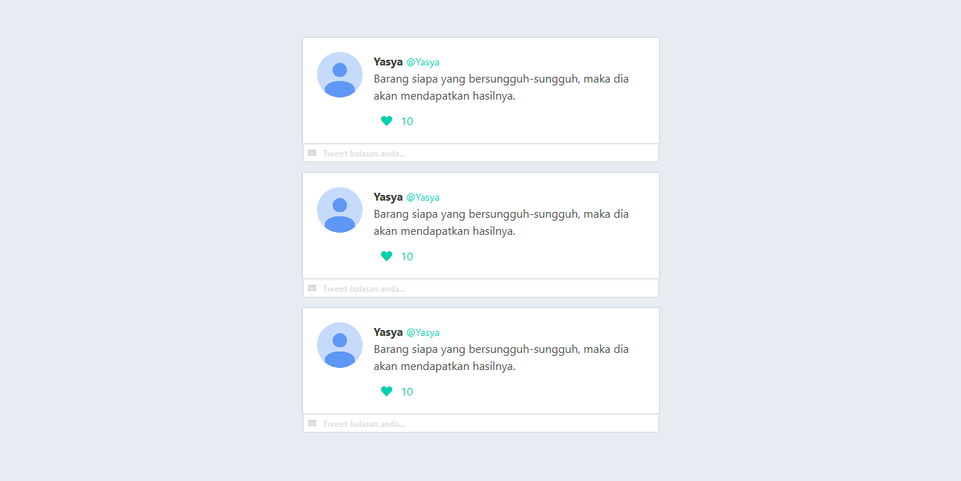 Hasil Template Hasil Template