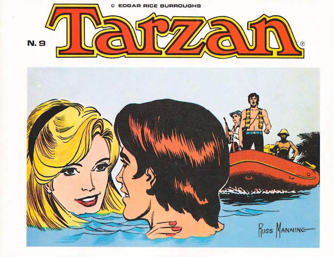 Tarzan - Tiras Diarias de Russ Manning 09   -LEITURA ONLINE DE QUADRINHOS 