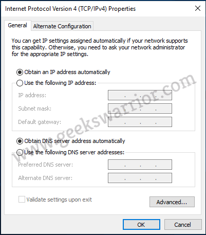 How to Configure an IP Address on Windows 10