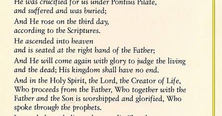 Berbagai Versi Pengakuan Iman Rasuli