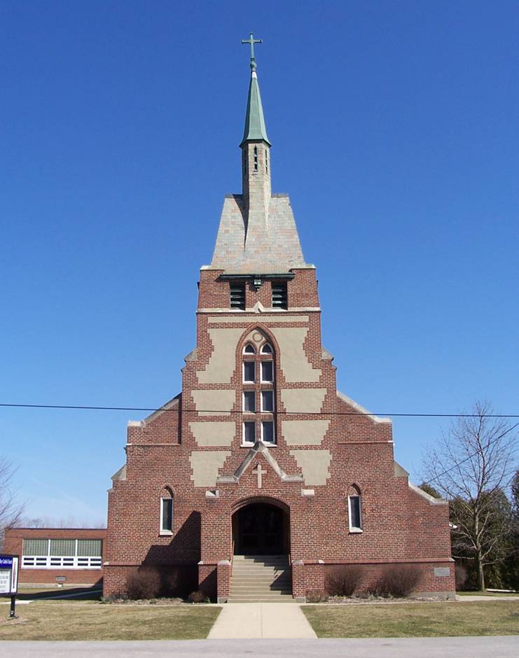 Catholic Architecture and History of Toledo, Ohio St. Mary, Millersville