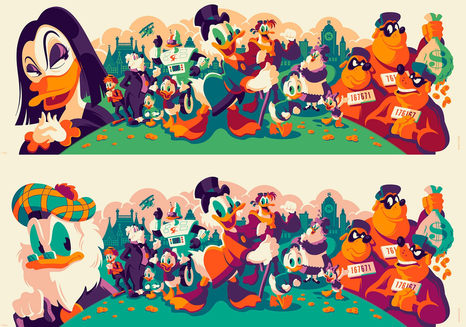 Roadkill 3d Porn Chan - The Blot Says...: DuckTales Screen Print by Tom Whalen x ...