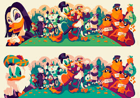 DuckTales Screen Print by Tom Whalen x Cyclops Print Works x Gallery Nucleus x Disney