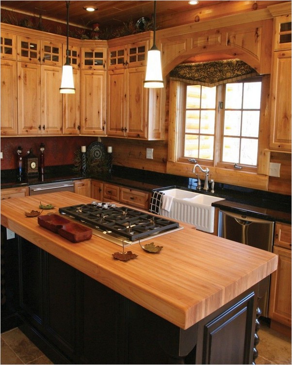 Knotty Pine Kitchen Cabinets Home Interior Exterior Decor Design Ideas