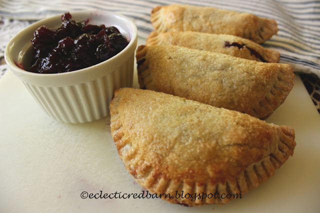 Eclectic Red Barn: Blueberry Hand Pies