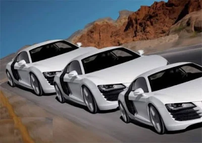 Optical Illusion-Cars