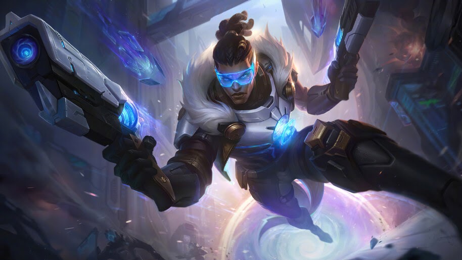 Pulsefire, Lucian, Splash, Art, 8K, #3.1663