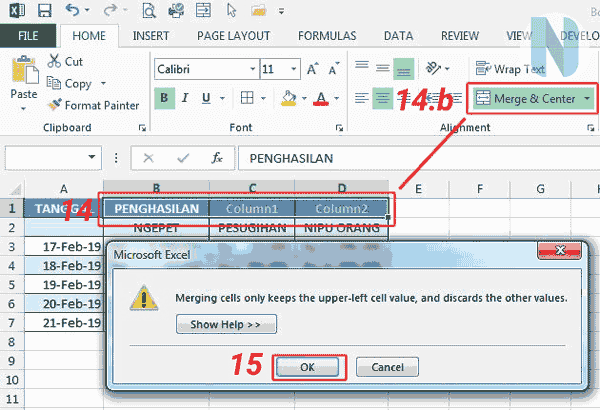 gbr.8 Cara Membuat Tabel Microsoft Excel Nandur93