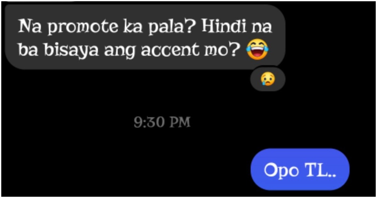 Call center agent shamed by TL for ‘Bisaya accent’