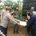 Dandim 0824/Jember Bersama Kapolres Jember, Bakti Sosial Bantu Masyarakat Terdampak Covid 19