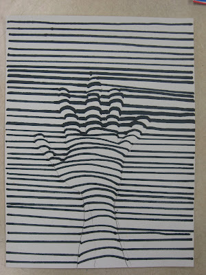 Miss Young's Art Room: 3rd Grade Op Art Hands