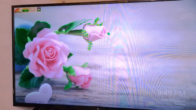 screensavers are now on the android tv screen Screensaver on the android tv