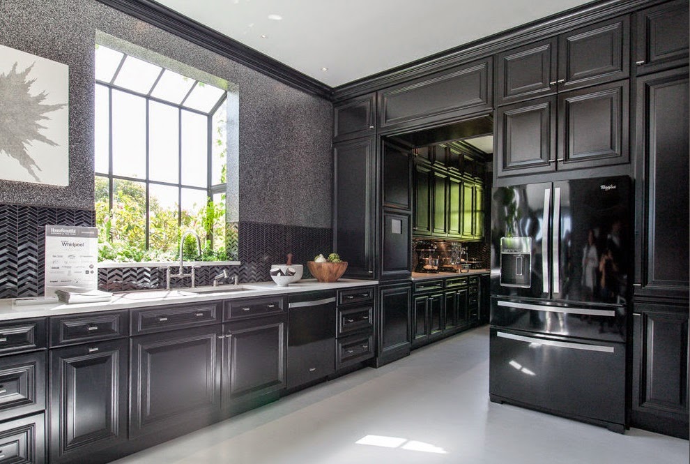 Fiorito Interior Design: The Black Kitchen