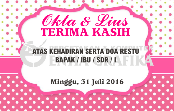 Kata Ucapan Terima Kasih Untuk Tamu Undangan Pernikahan – Goresan