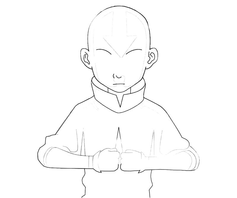 aang coloring pages - photo #17