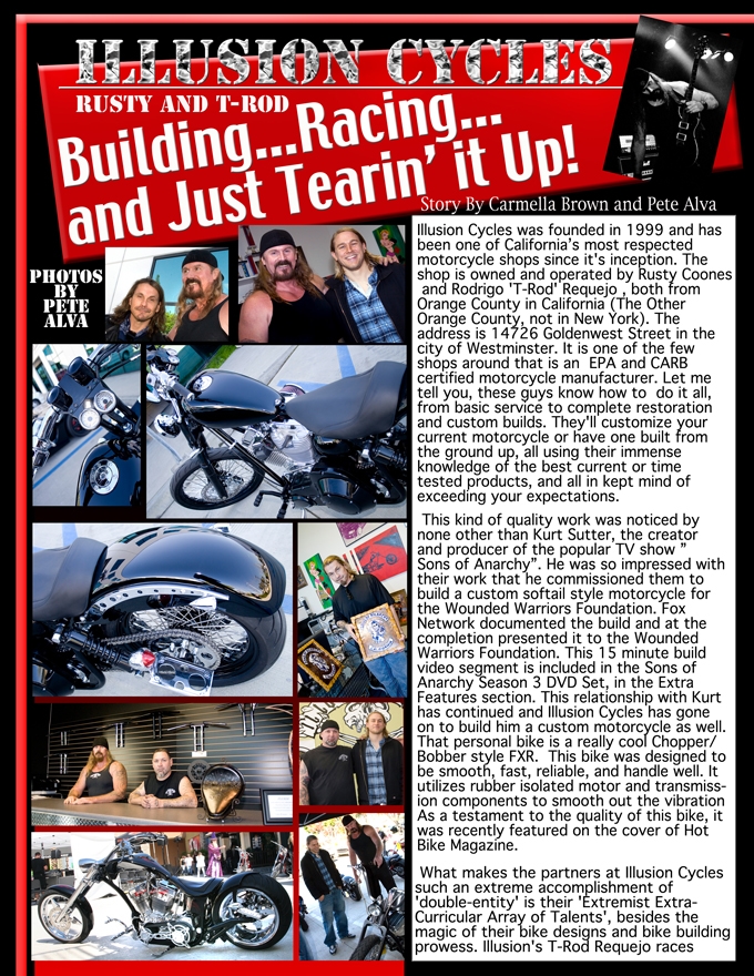 Bikers Of America, Know Your Rights!: ~Illusion Cycles~ New York Rider ...