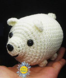 PATRON GRATIS OSO POLAR |SOMOS OSOS AMIGURUMI 42821