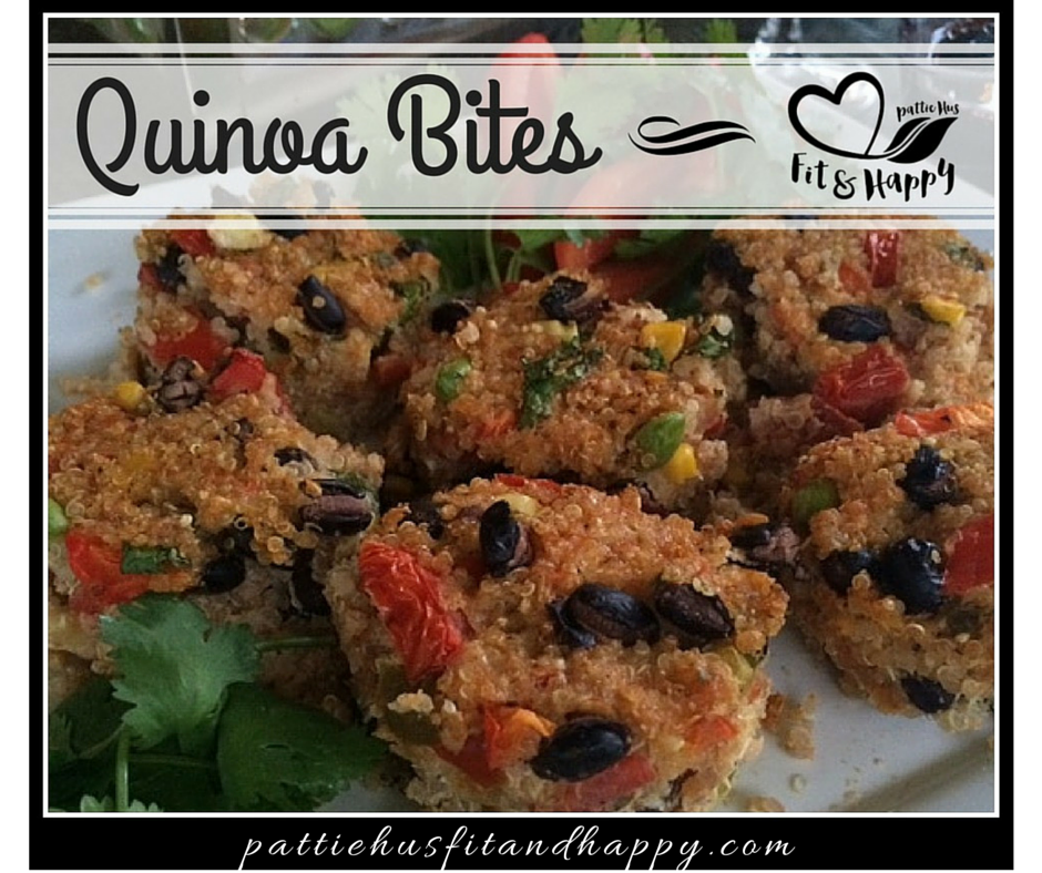 Pattie Hus Fit and Happy Healthy Quinoa Bites