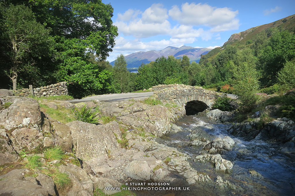 Ashness Bridge keswick walk derwent water