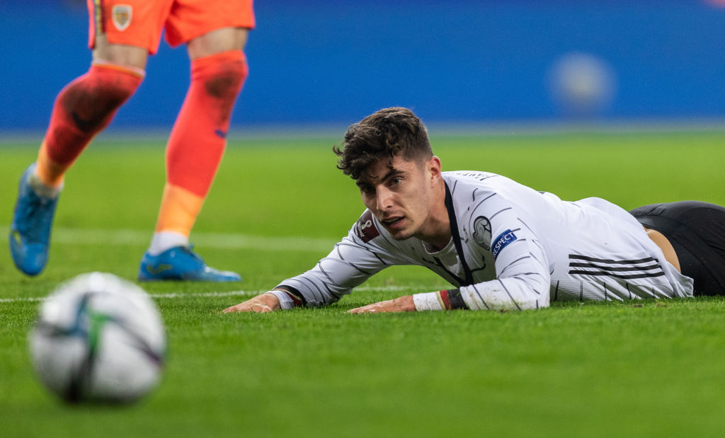 Chelsea Player Kai Havertz Sits Out Of International Training.