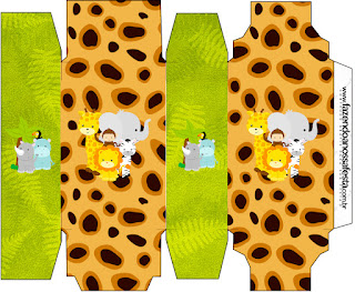 Bebés de la Selva: Cajas para Imprimir Gratis. Bebés de la Selva: Cajas para Imprimir Gratis.