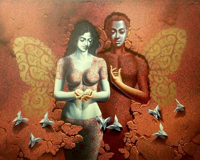 Индийский художник. Prashanta Nayak