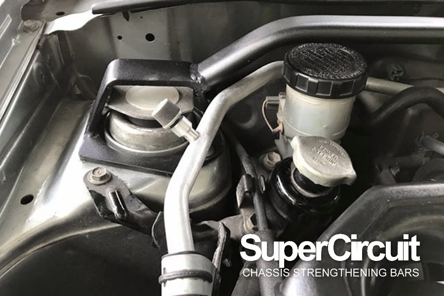 SUPERCIRCUIT CHASSIS STRENGTHENING BARS Perodua Kelisa Front Strut Bar