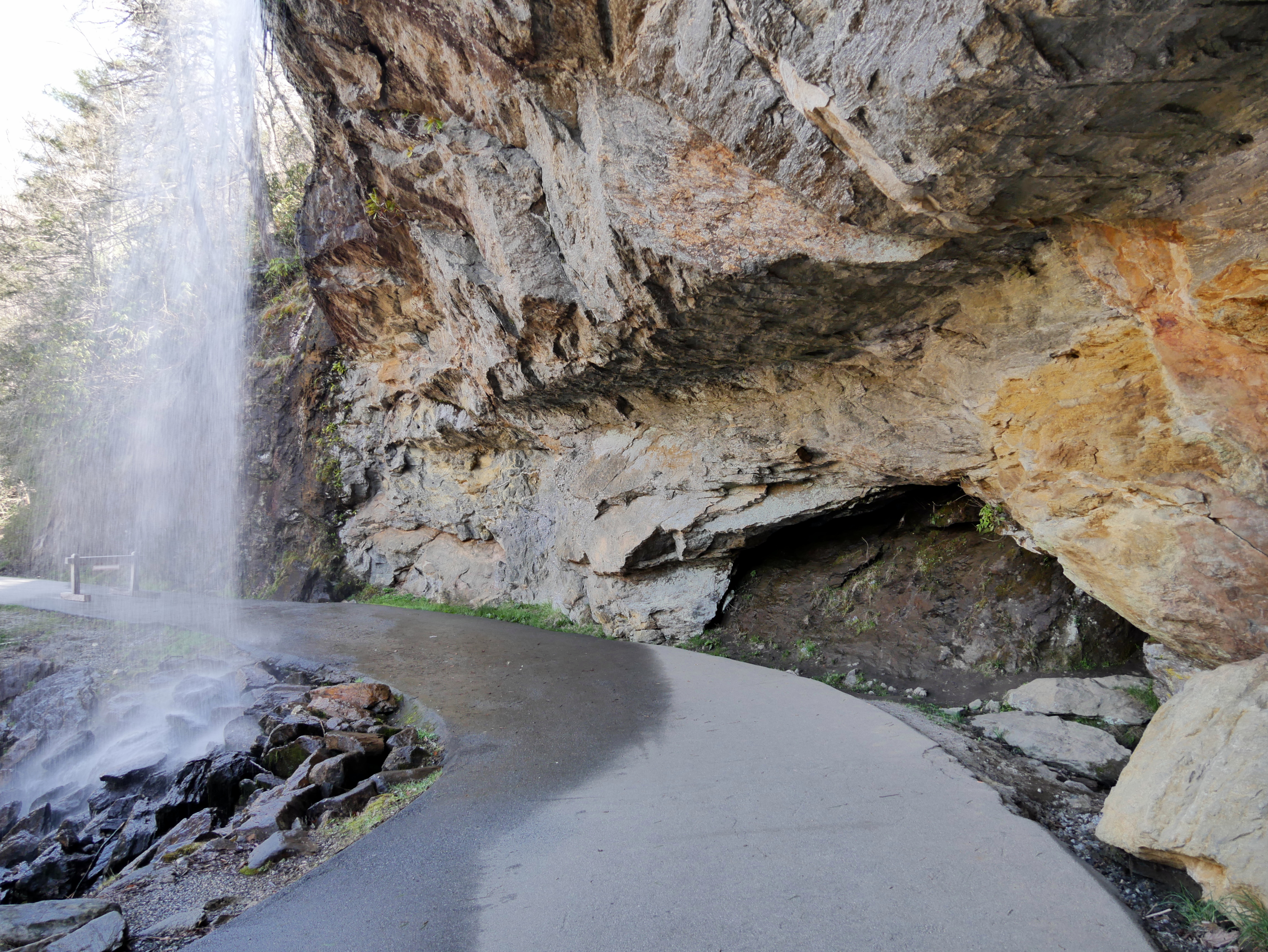 American Travel Journal Bridal Veil Falls Nantahala National Forest