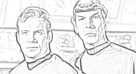 Star Trek coloring.filminspector.com