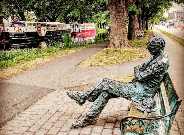 Dublin Hidden Gems: Patrick Kavanagh Statue on the Grand Canal