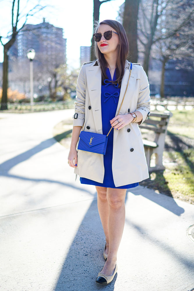 Blue J. Crew Presentation Dress | Connecticut Fashion and Lifestyle ...