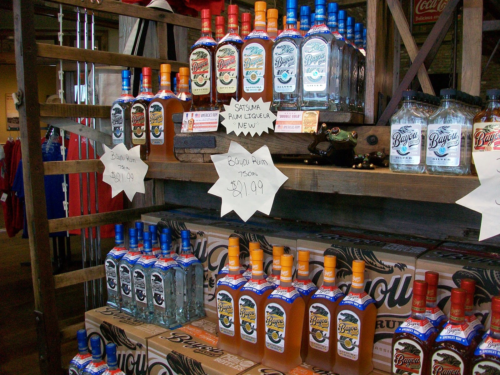 Visit Lake Charles, LA Local Distillery Makes Bayou Rum