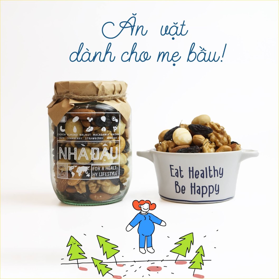 Bỏ túi mẹo ăn vặt đủ chất cho Mẹ Bầu tháng đầu Bỏ túi mẹo ăn vặt đủ chất cho Mẹ Bầu tháng đầu