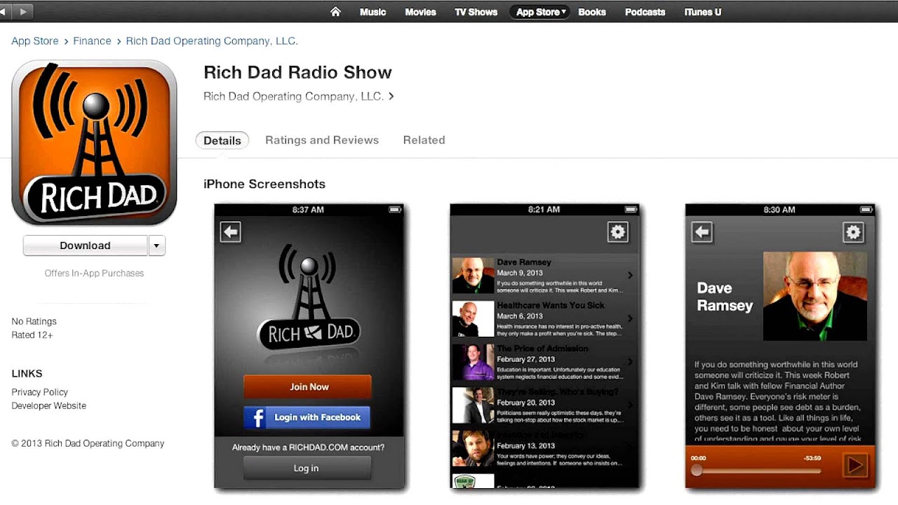 Talk Radio (XM) Radio Choices