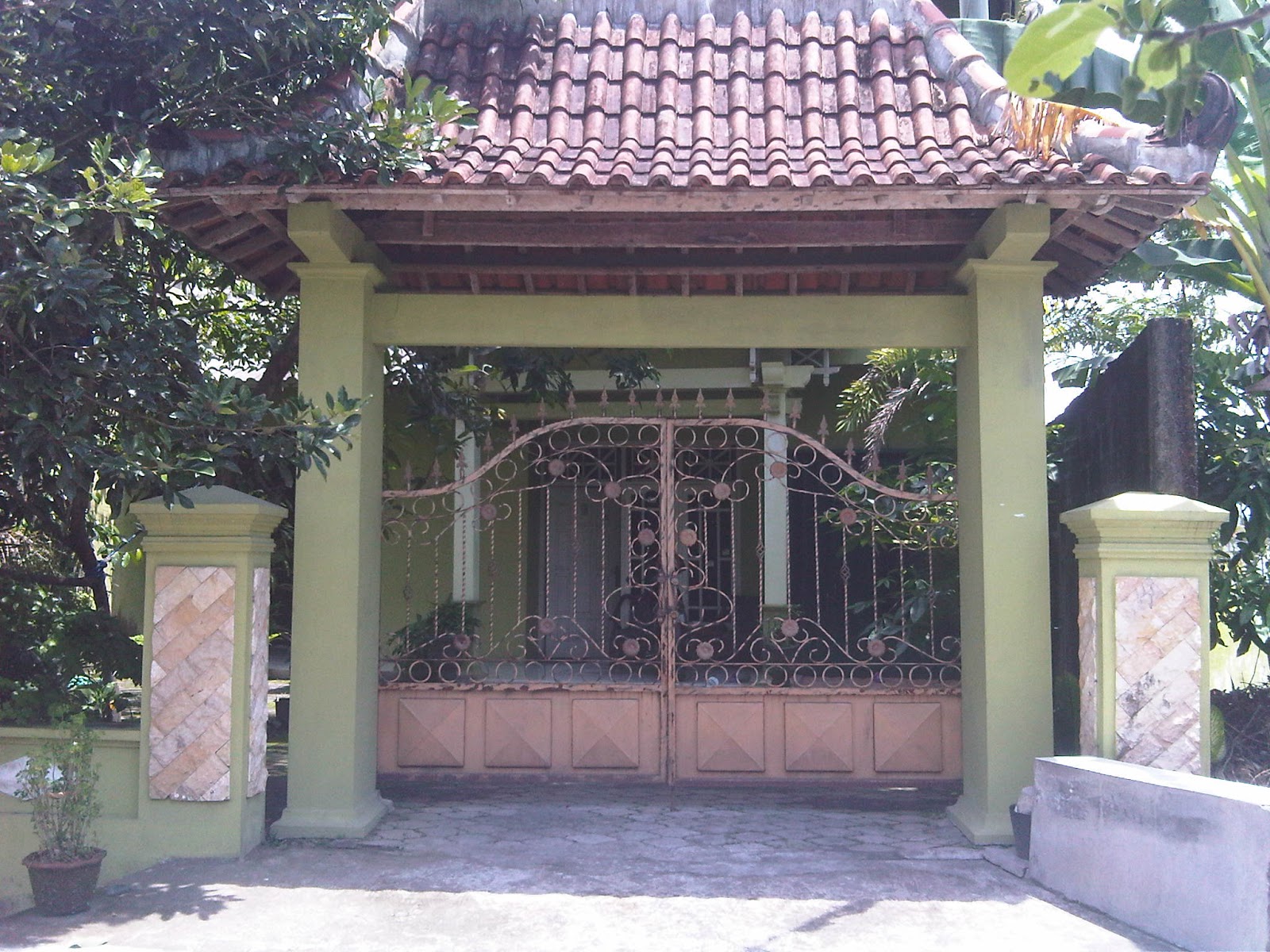 Populer 27+ Gapura Sederhana, Pagar Lipat