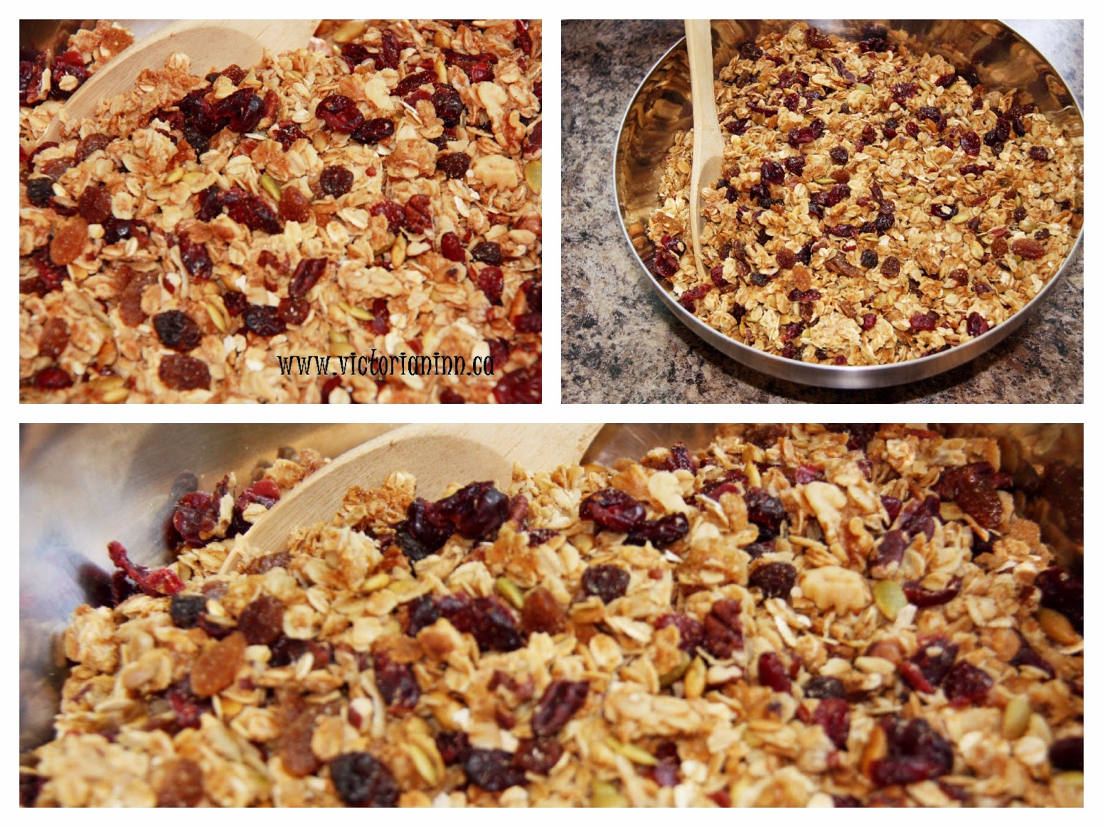 Stolen Moments at The Victorian Inn Kim's Homemade Granola