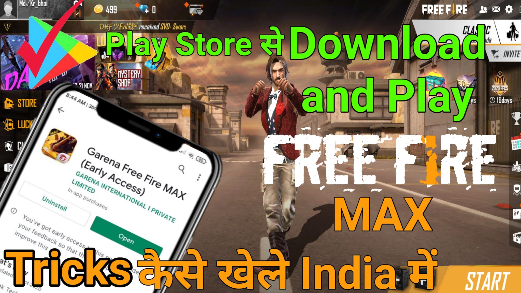 HOW TO DOWNLOAD FREE FIRE MAX  FreeFire Max kaise download Kare