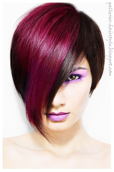 style Emo hairStyle 2011, teenagers haircut full colour