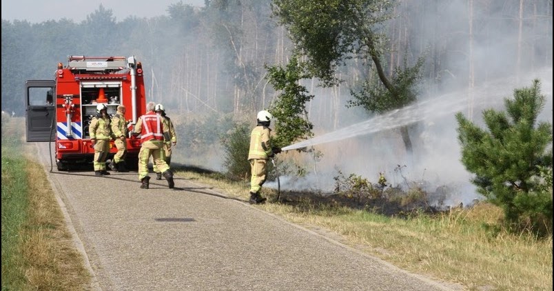 112 Regio Flits Nieuws Berichten: Bermbrand bij Ees.