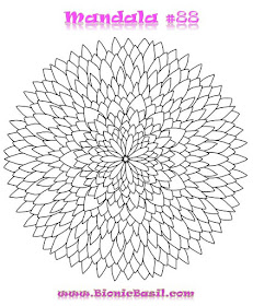 Mandalas on Monday @BionicBasil® Colouring With Cats #88 Mandalas on Monday @BionicBasil® Colouring With Cats #88 Downloadable Image