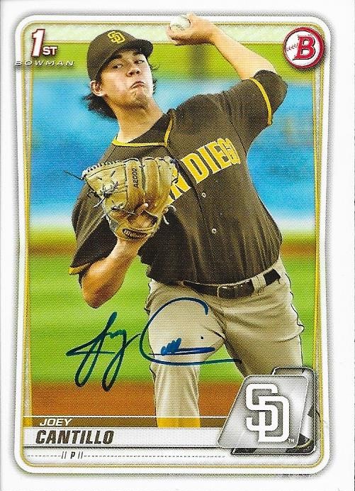 foul bunt: TTM Success - Joey Cantillo