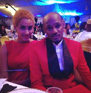 juliet ibrahim and 2face idibia