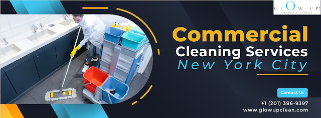 Glow up clean is a professional cleaning company that provides exceptional commercial cleaning services New jersey that you can hire to make your office clean and organized better than ever. Our expert cleaners with the help of high-quality cleaning supplies will ensure 100% results.